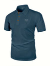 Everyday casual polo for men with flexible elastane blend