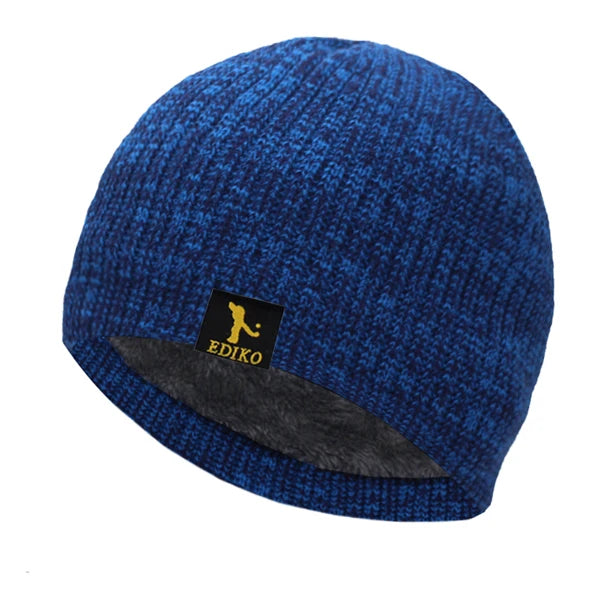 Chocolate brown Winter Whisperer Beanie, crafted with faux fur for a luxurious feel in winter.