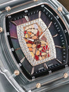 Water-resistant TSAR BOMBA watch featuring a stylish design for casual and gala events.