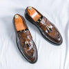 Comfortable PU interior lining in classic men's formal oxfords.