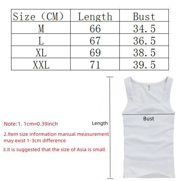 Breathable men's workout tank in pure cotton with moisture-wicking performance design