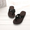 Non-slip men's footwear for wet pool decks and beaches