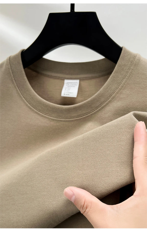 Men's comfortable cotton shirt with easy care fabric
