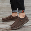 Lightweight breathable loafers for men with all-day comfort support