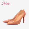 Luxury party pumps with pointed toe and true-to-size shallow cut