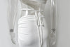 Comfortable maxi dress featuring side split and polyester fabric