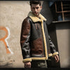 Classic B3 bomber silhouette with sturdy zipper closure.