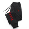 Full-length sport pants with moisture-wicking fabric for high-intensity training