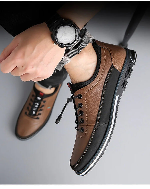 All-day comfort board shoes with superior grip for boardrooms and busy streets