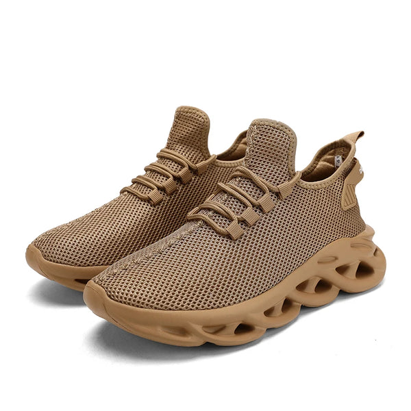 Casual mesh sneakers for men offering gym-to-street versatility and comfort