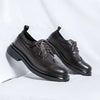 Elegant black shoes with a comfortable PU insole.