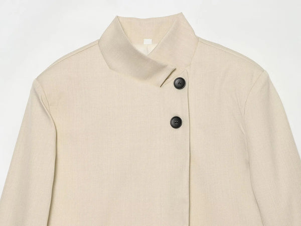 Premium broadcloth blazer ideal for travel and daily wear