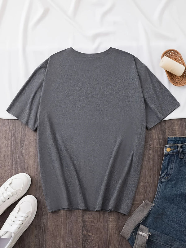 Regular fit polyester tee with bold Western graphics and playful Sweetheart With A Temper message