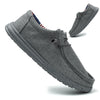 Breathable summer loafers for men with easy slip-on and cotton interior