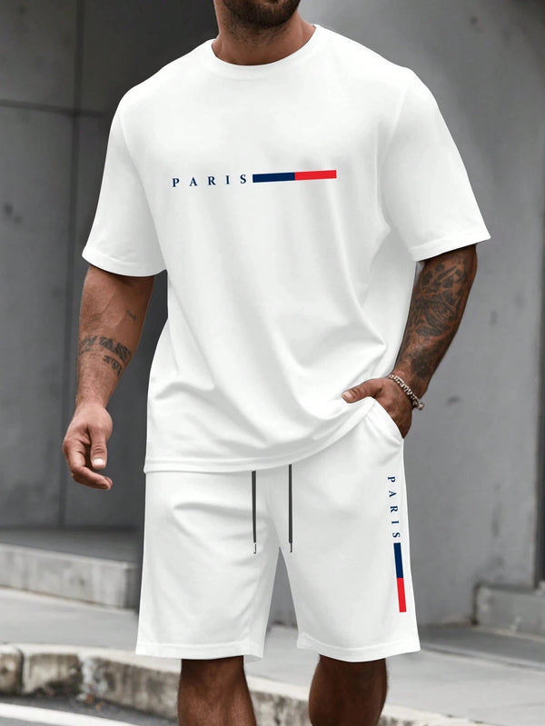 Breathable tracksuit set showing close-up of soft polyester fabric and stitching