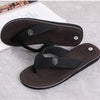Cushioned non-slip flip flops for active men