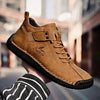 Breathable men's boots with artisan quality construction