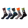 Stylish dress socks that express individuality in formal settings.