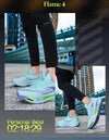 Breathable athletic shoes with lightweight feel and all-day odor protection