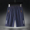 Ice silk quick-dry shorts styled for weekend errands and relaxation