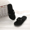 Men's poolside flip flops with advanced slip-resistant tread