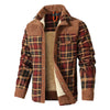 Men's sherpa coat: Winter's Embrace Jacket with a cozy fit for chilly days.