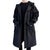 Stylish men's mid-length trench coat with hood, big pockets, and windproof features for autumn and spring outdoor wear.