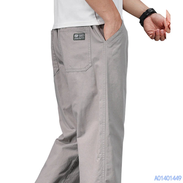 Casual cotton joggers offering freedom of movement and all-day comfort