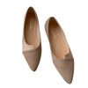 Effortless Grace flats paired with summer dress for weekend brunch outfit
