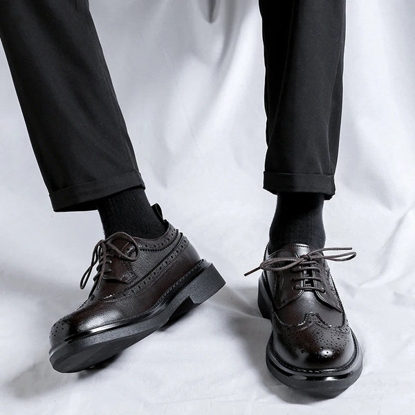Elegant slip-on Oxford shoes for sophisticated style.