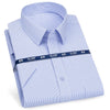 Lightweight broadcloth short sleeve shirt ideal for warm weather occasions