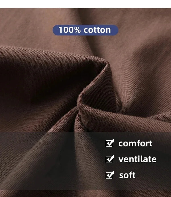 Men's essential cotton crew neck shirt for summer comfort