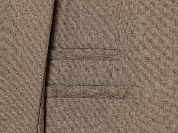 Travel-friendly blazer with stand collar and practical pockets