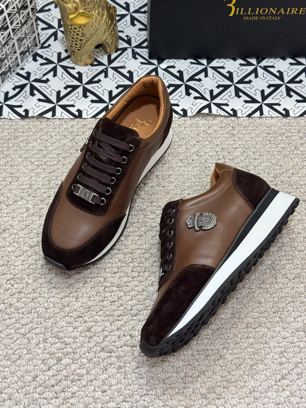Comfortable black leather loafers for men, perfect for all-day wear.