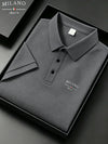 Men's classic fit polo shirt for effortless style