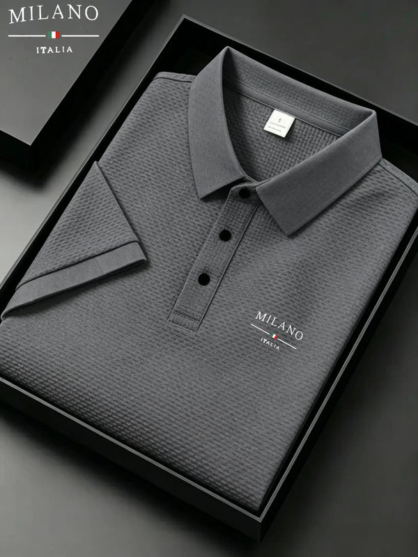 Men's classic fit polo shirt for effortless style