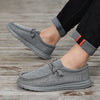 Men's summer slip-on shoes featuring breathable design and comfort