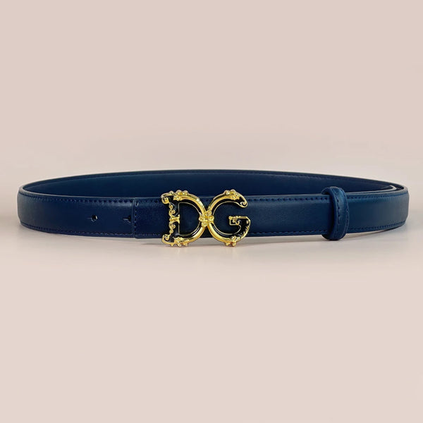 Chic Women's PU Belt for Jeans, stylish accessory, durable, adjustable fit, perfect for casual and semi-formal wear.