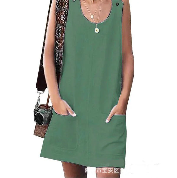 Versatile summer dress featuring Y2K inspired design and mini length
