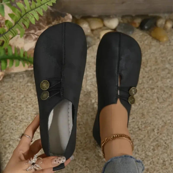 Versatile black loafer flats for women perfect for office and casual outfits
