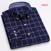 Detail of the breathable cotton fabric used in the Oxford Confidence Shirt.