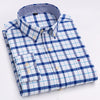 Men's Oxford Confidence Shirt in navy, perfect for boardroom settings.