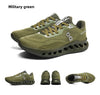 Ergonomic hiking footwear with shock absorption for rocky and uneven ground