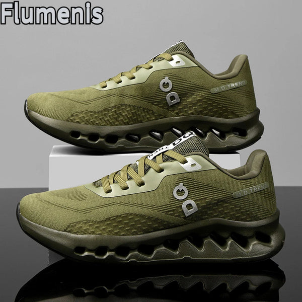 Moisture-resistant outdoor shoes keeping feet dry in challenging conditions
