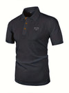 Casual men's polo with short sleeves perfect for summer wear