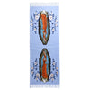 Soft polyester shawl featuring Virgin Mary, ideal for adding warmth and devotion to your outfit.