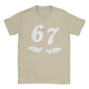 Vintage Gen Alpha Meme Cotton Tee for Men with playful graphic, crewneck, and breathable fabric for everyday comfort.