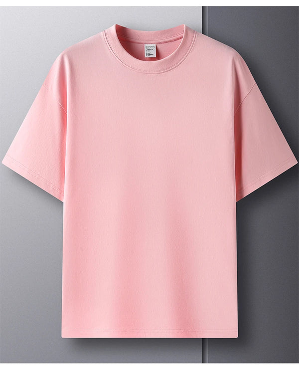 Soft pure cotton shirt in timeless solid shade