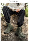 Men's breathable training shoes with long-lasting PVC sole
