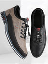 Versatile board shoes with elastic closure transitioning from office to evening outings